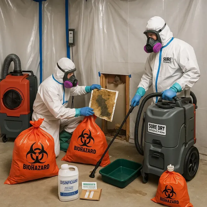 Contaminated Water Handling Protocols process in Mitchellville, MD