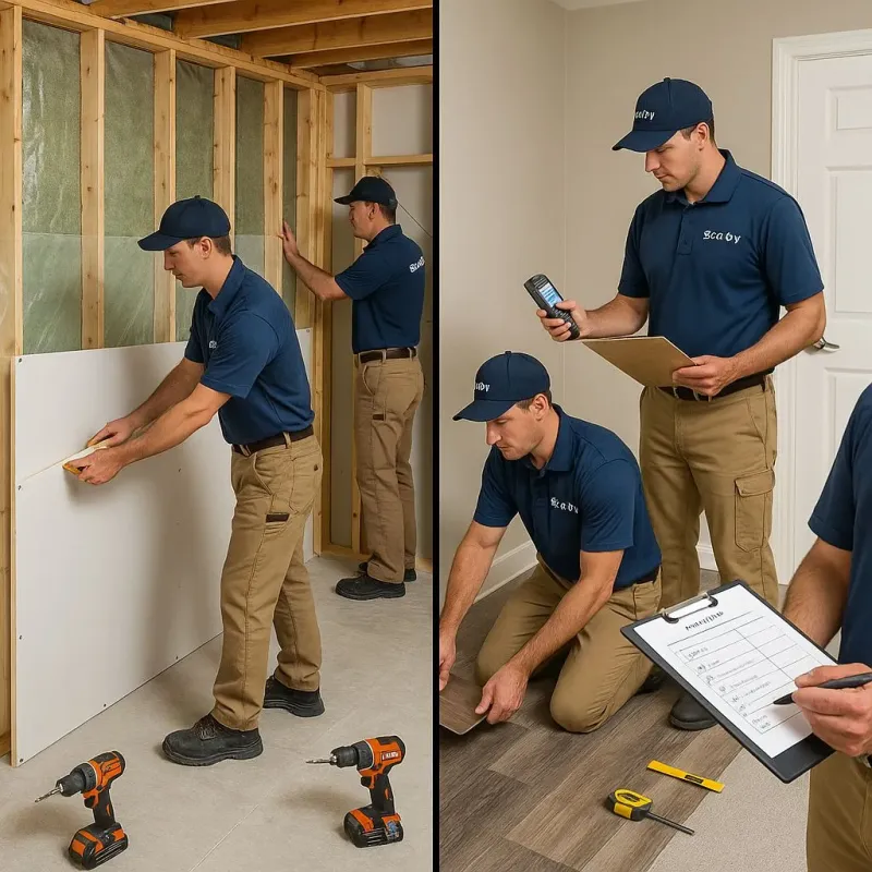 Repairs and Reconstruction process in Mitchellville, MD