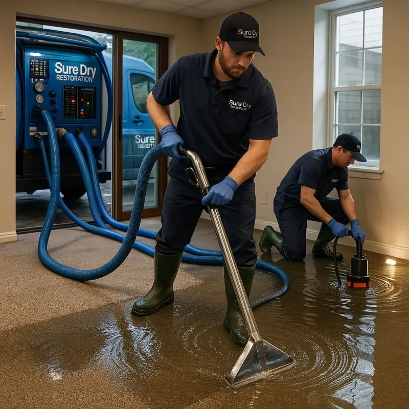 Water Extraction and Removal process in Mitchellville, MD